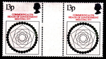 Commonwealth Heads of Government 13p G/Pair