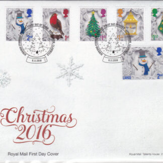 Christmas 2016 First Day Cover