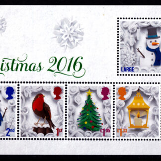 Miniature Sheet MS3911 Christmas 2016