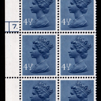 Machin U134 Cylinder Block Experimental 4½p