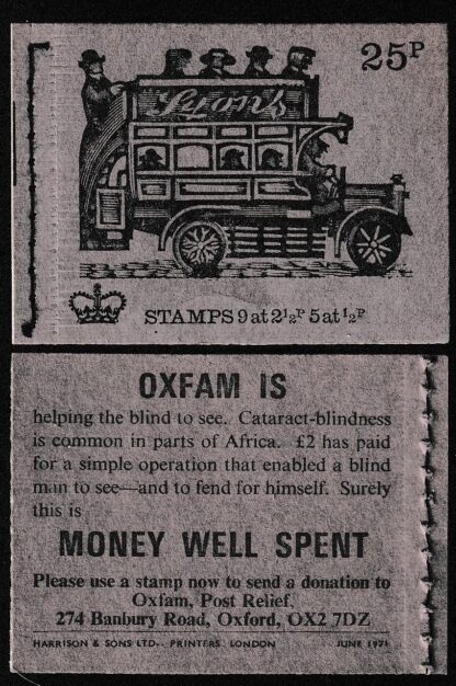 Booklet DH41 25p Jun 71 B-type Omnibus