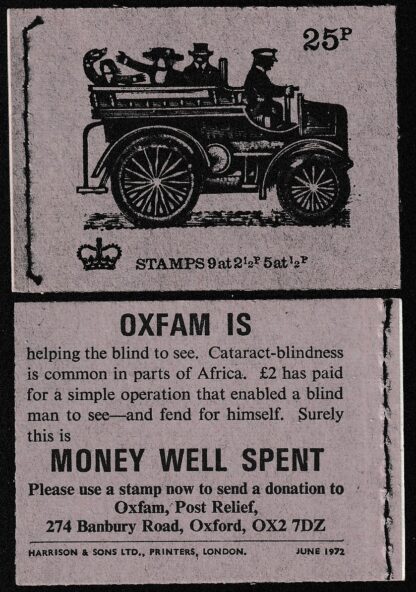 Booklet DH46 25p Jun 72 Motor Wagonette