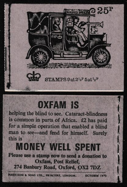 Booklet DH48 25p Oct 72 London Taxi