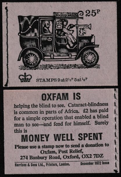 Booklet DH49 25p Dec 72 London Taxi