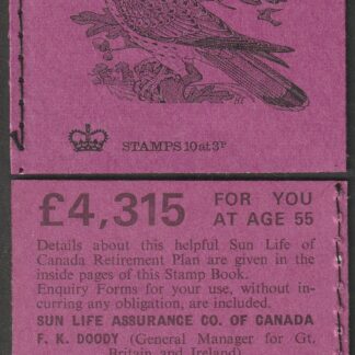 Booklet DQ64 30p June 72 Kestrel