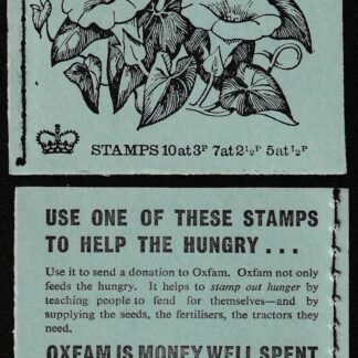 Booklet 50p DT01 Feb 71 Large Bindweed