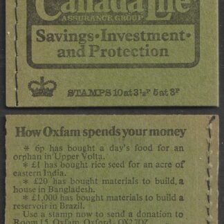 Booklet 50p DT14 Autumn 73 Canada Life