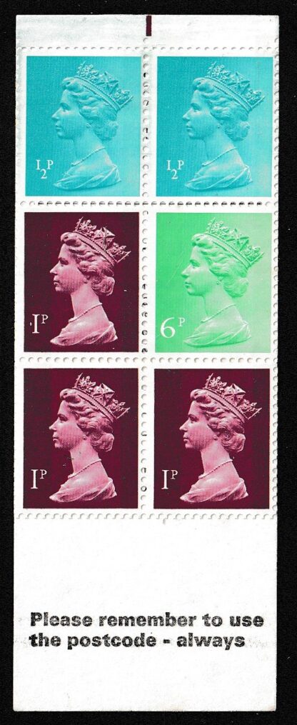 Booklet FA3/UMFB2A E Perf Miscut 10p with BMB