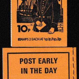Booklet DN72 10p Jun 75 Letter Carrier 1855