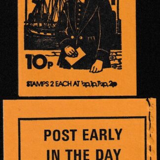 Booklet DN75 10p Jan 76 Letter Carrier 1855