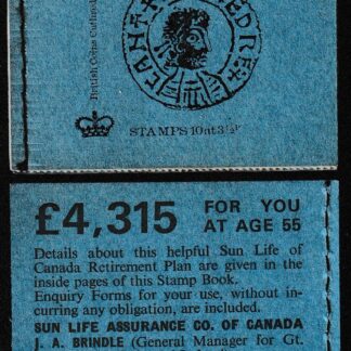 Booklet DP01 35p Autumn 73 Cuthred Penny