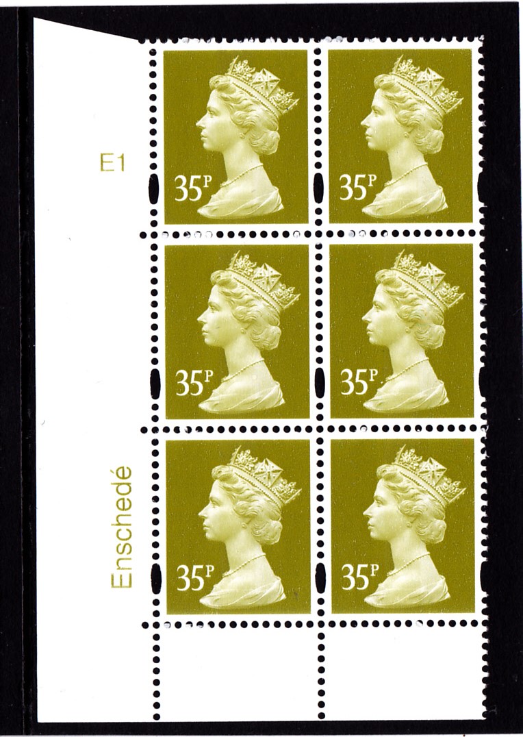 Machin U352 35p 2005 Cylinder E1 No Dot Machin U352 35p 2005 Cylinder E1 No Dot