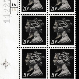 Penny Black Anniversary W791 20p Cylinder 1st