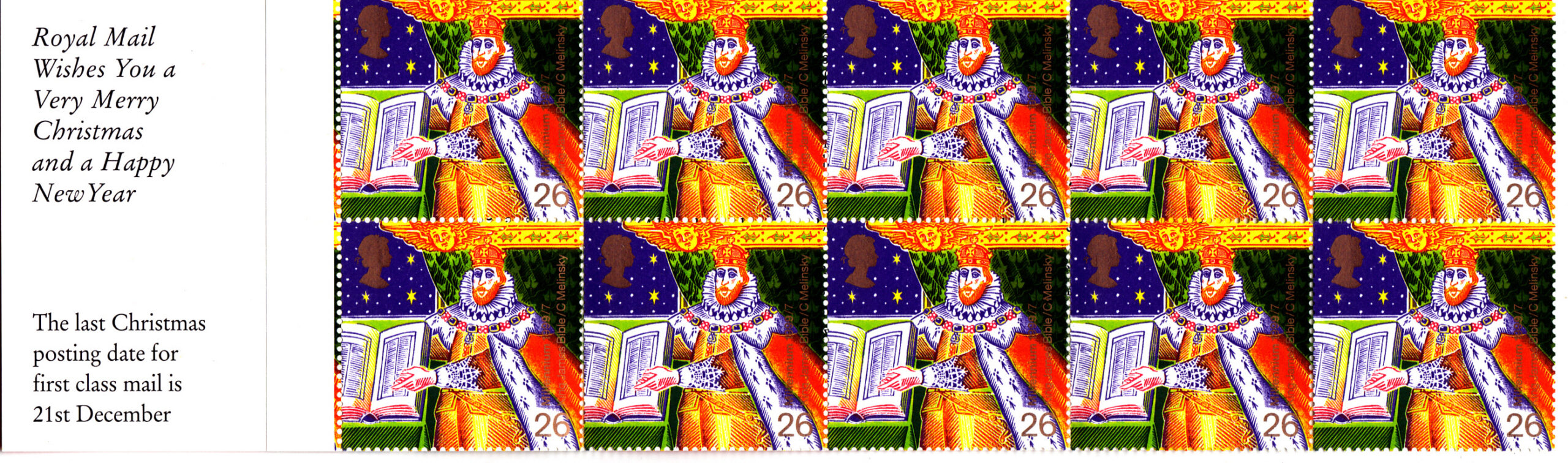 Booklet Christmas LX17 BMB 1999 Plain 26p.