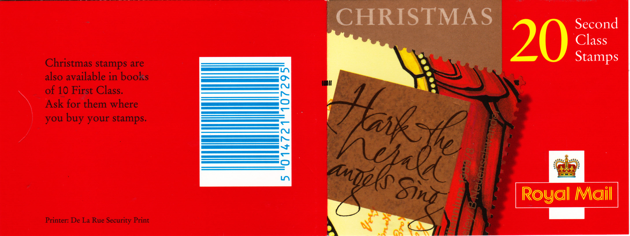 Booklet Christmas LX18 BMB 1999 Plain 19p