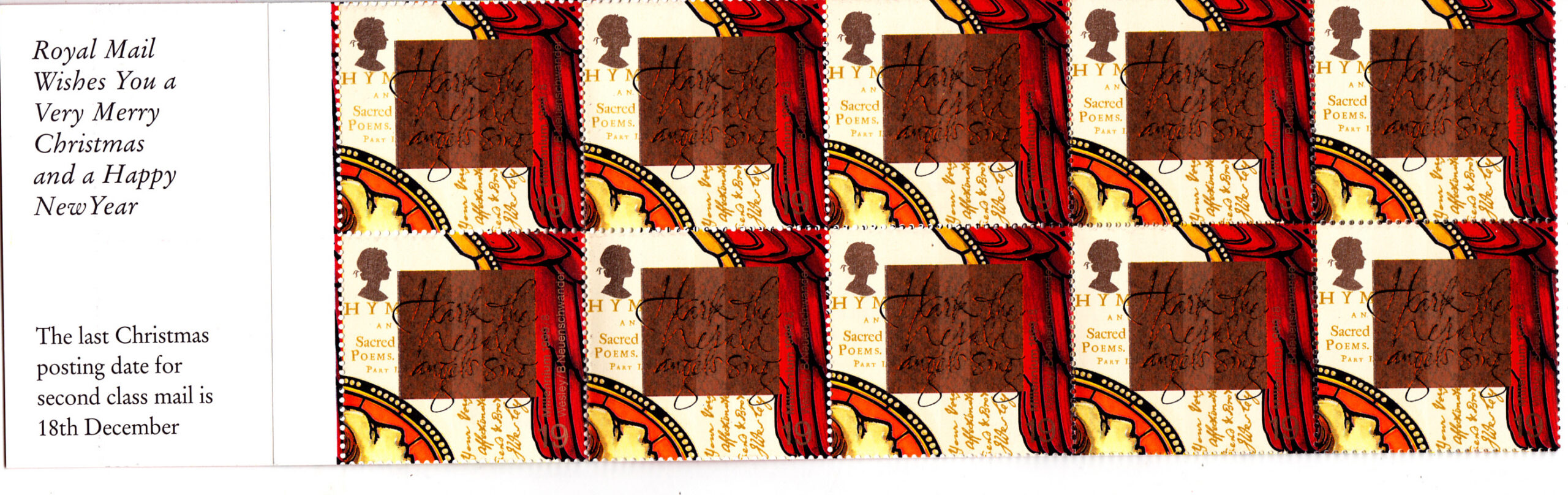 Booklet Christmas LX18 BMB 1999 Plain 19p
